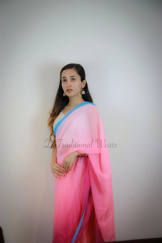 Alia Bhatt Premium Soft Georgette Saree