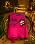 Rani Pink Floral Grace Saree