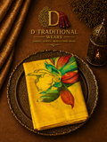 Sunshine Tropical Bloom Saree